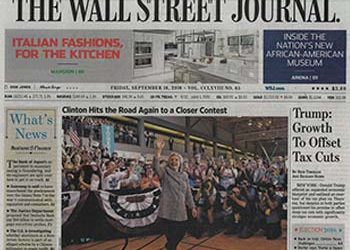 Front Page News WSJ